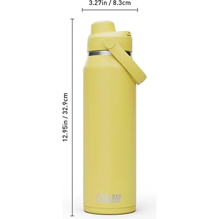 CAMELBAK Thrive Chug VSS 1L Thermoskanne, auslaufsicherer BPA-freier Deckel, gelb Bloom – Bild 4