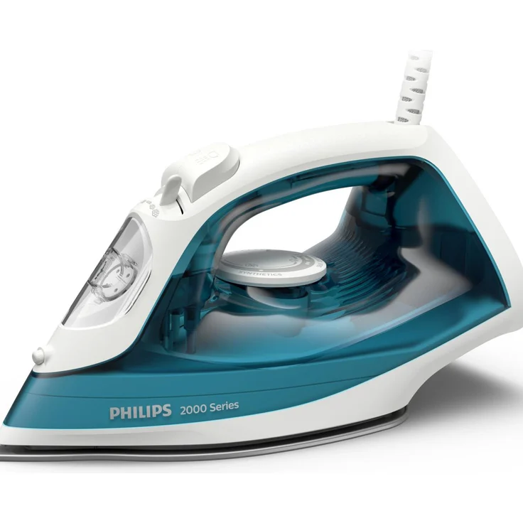 Philips Dampfbügeleisen der Serie 2000 DST2010/90, mit Antihaft-Bügelsohle, 2000 W Leistung und Dampfstoß