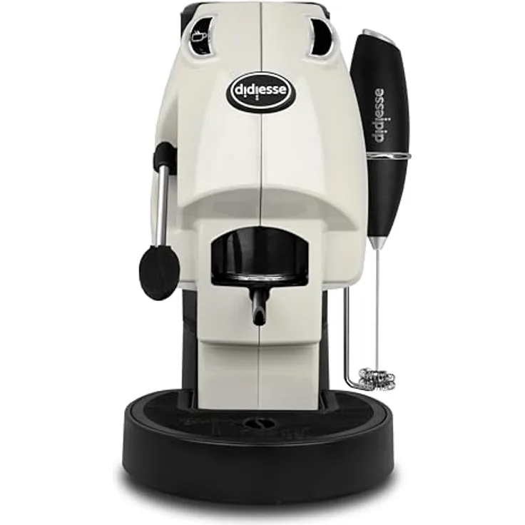 Didiesse Baby Frog Coffee & Tea, Pad-Kaffeemaschine mit 1,5 l Tankvolumen, 650 W, Elfenbein