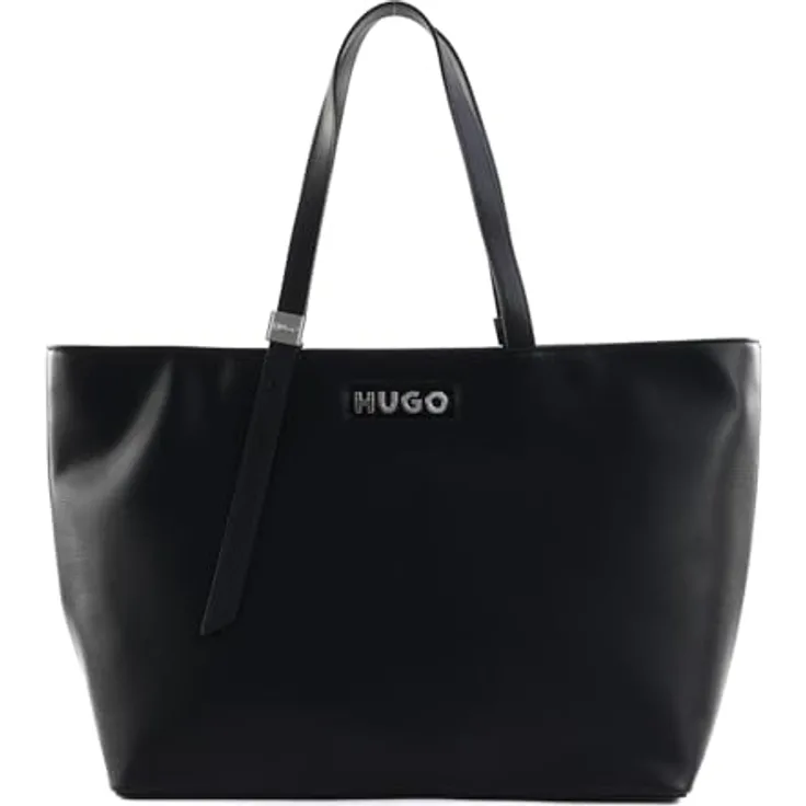 HUGO Shopper Mel 2.0 Tote, große Damen-Umhängetasche aus hochwertigem Lederimitat, 49 cm, mit Reißverschluss-Hauptfach und verstellbarem Tragehenkel