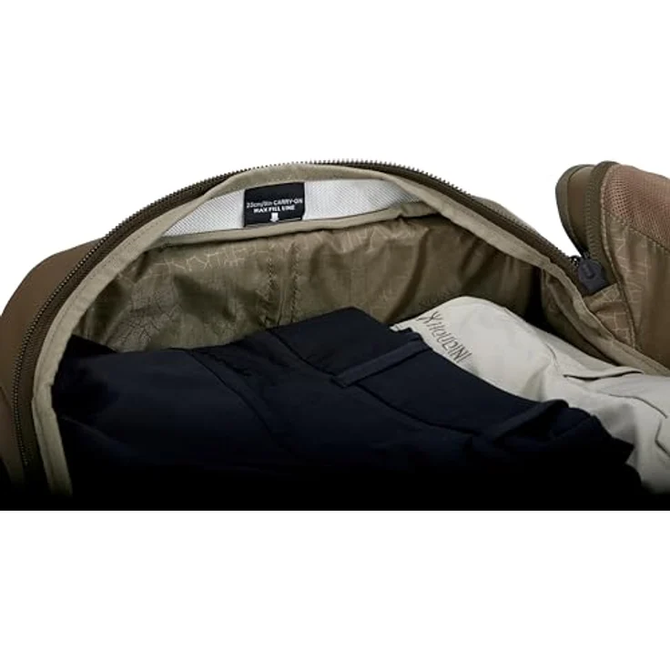 Thule Chasm Kabinentrolley 55 cm, 2 Rollen, 100% Polyester, braun – Bild 9