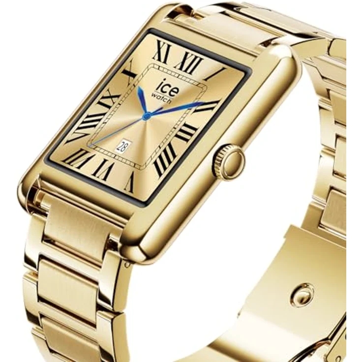 ICE-WATCH Ice smart TKS 2.0, Damen Smartwatch mit Edelstahl-Armband, 1,41 Zoll AMOLED-Display, gold, wasserdicht IP68, viele Funktionen – Bild 3