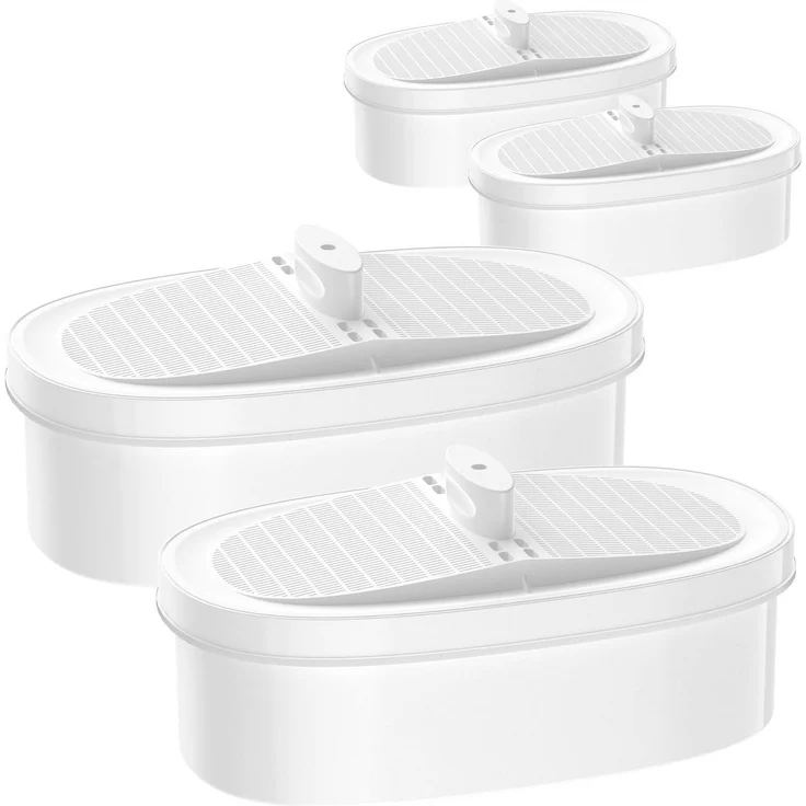 Waterdrop 4 Ersatz-Wasserfilter, NSF-zertifiziert, reduziert Chlor und Metalle für Tank-Filtersysteme, bis zu 200 Gallonen