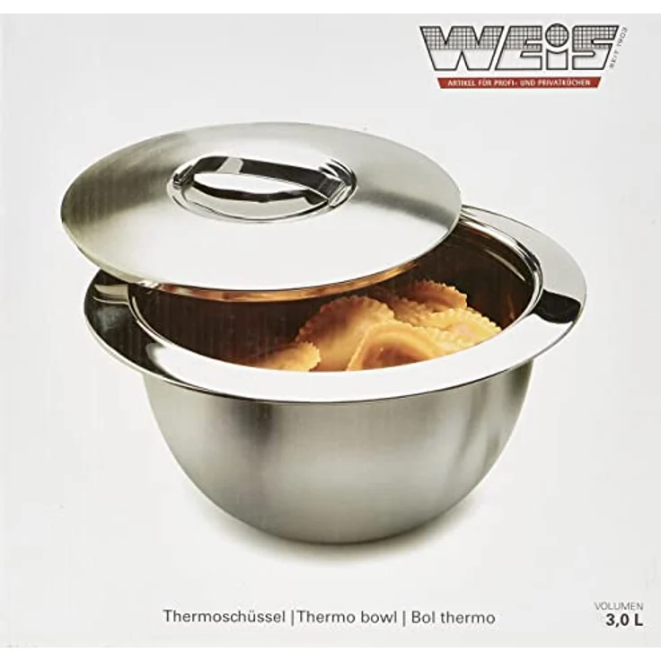 Weis Thermoschüssel mit Deckel 30cm - Preisvergleich – Bild 2