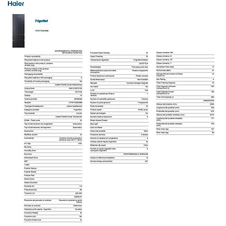 Haier HWS33GG Weinkühlschrank, freistehend, 33 Flaschen, Energieklasse G – Bild 9