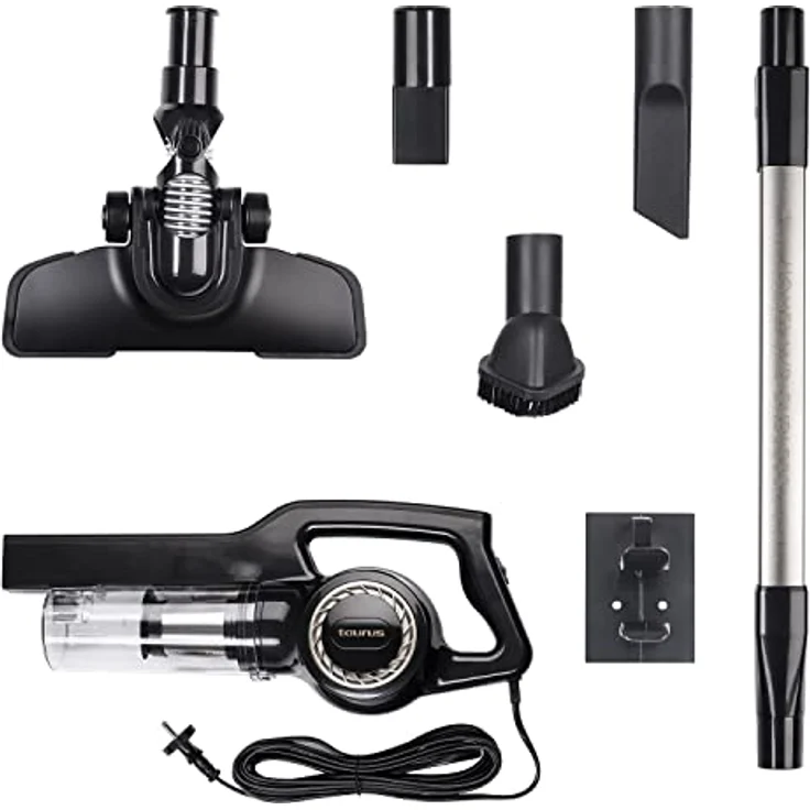 Taurus Aspirador Escoba Homeland Endless, Besenstaubsauger, Schwarz, Non Pliable – Bild 5