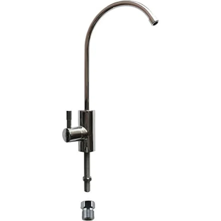 TWaLa Wasserfilter VARIO-TWL Untertisch Wasserhahn inkl. Alvito Primus SD 0,45 µm Filter, elegant verchromt – Bild 5