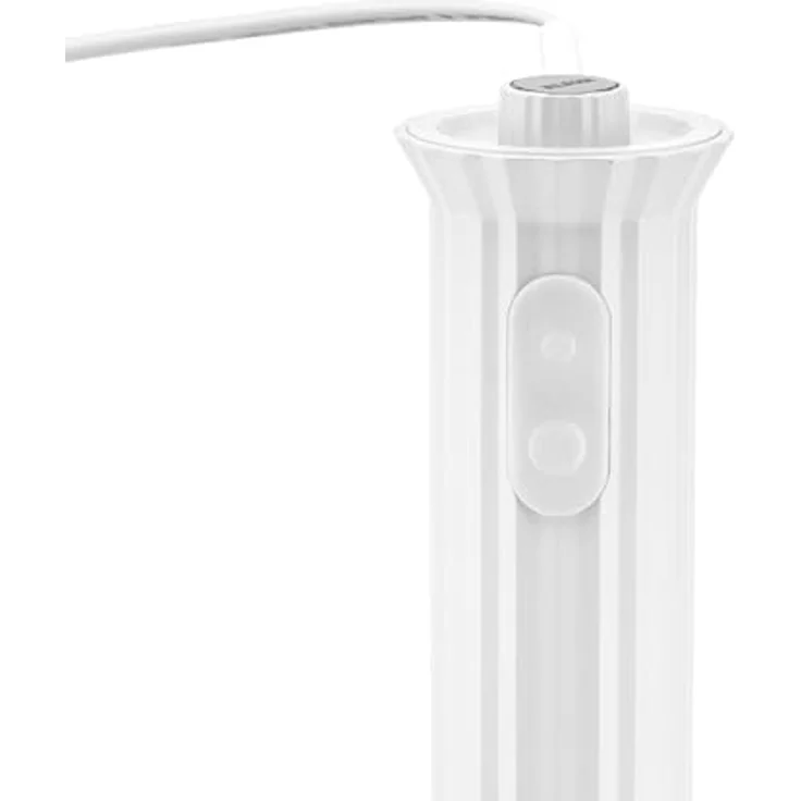 Alessi Plissé Handmixer Set, weiß - 500 Watt, 2 Geschwindigkeitsstufen, inklusive Zubehör – Bild 3