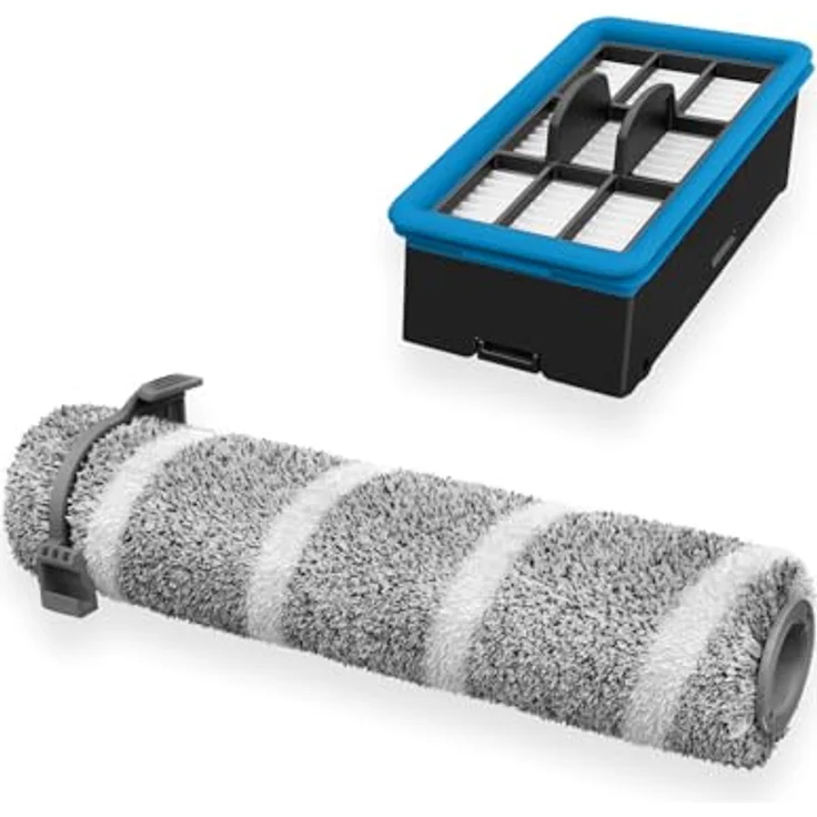 BISSELL CrossWave Edge Zubehör-Kit, Multi-Surface ZeroGap Bürstenrolle & Filter, Original Ersatzteile für Nass-Trockensauger, einfache Wartung, kompatibel mit CrossWave Edge – Bild 1