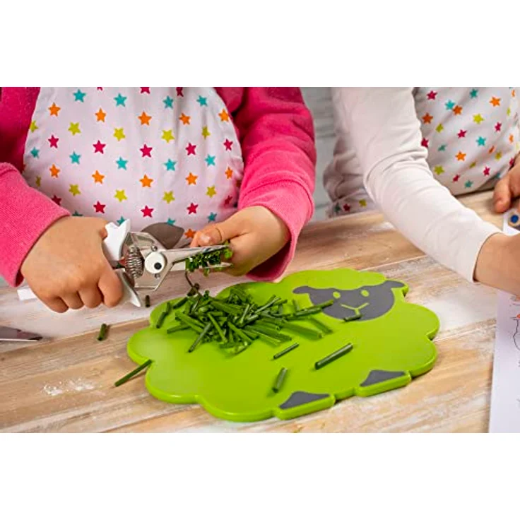 KUHN RIKON Kinderkitchen Schneidebrett Schaf, für Kinder, Grün – Bild 2