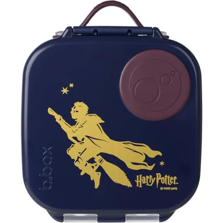 B.Box Harry Potter Lunch Box Pausenbox, mittel, BPA-frei, kinderfreundliches Design – Bild 1