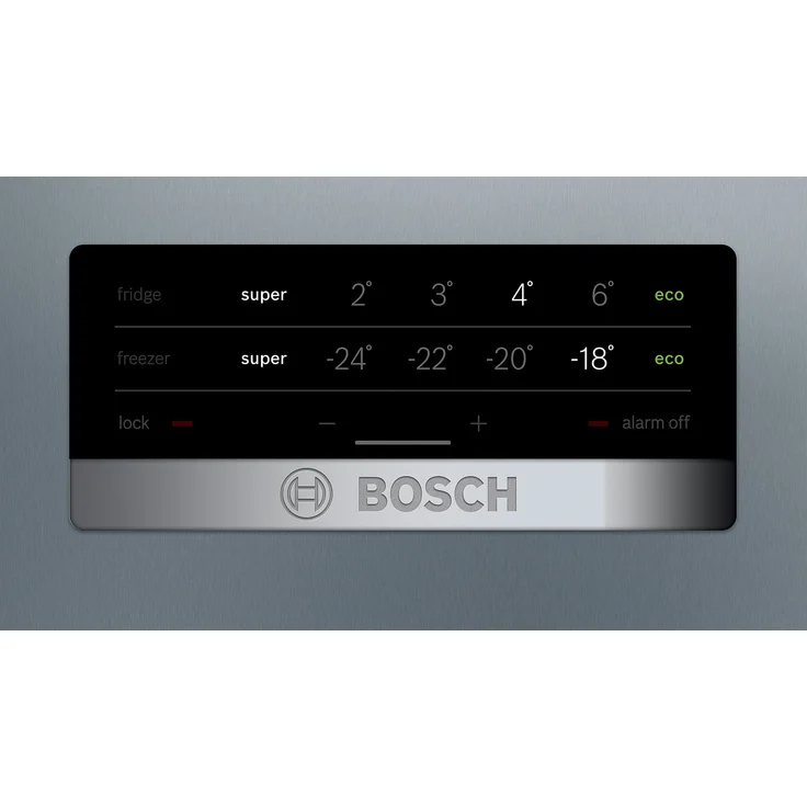 Bosch KGN393IDA Kühl-Gefrierkombination, freistehend, silber, NoFrost, LED, Breite 60 cm – Bild 5