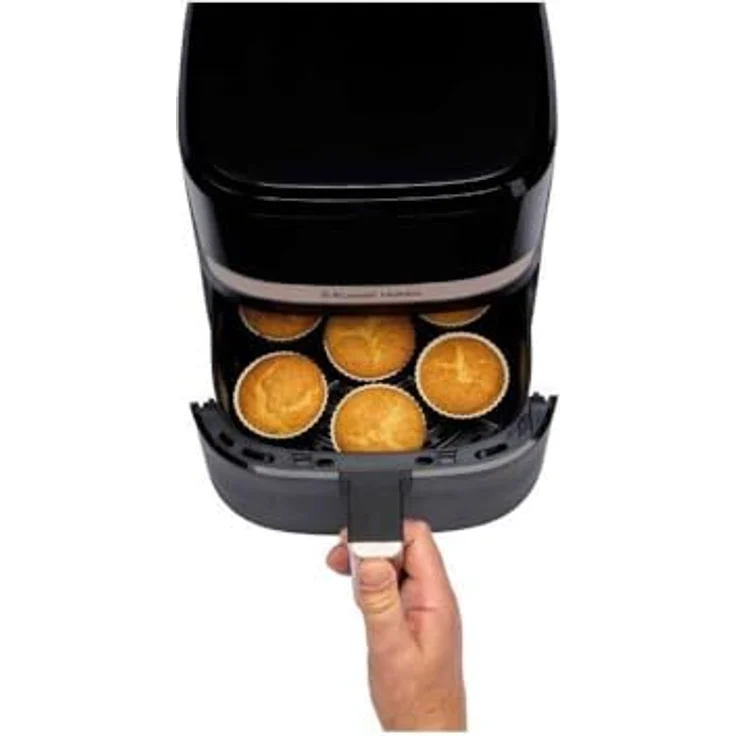 RUSSELL HOBBS Heißluftfritteuse 27610-56 SatisFry, 1300 W, Airfryer in Champagner mit 9 Programmen – Bild 4