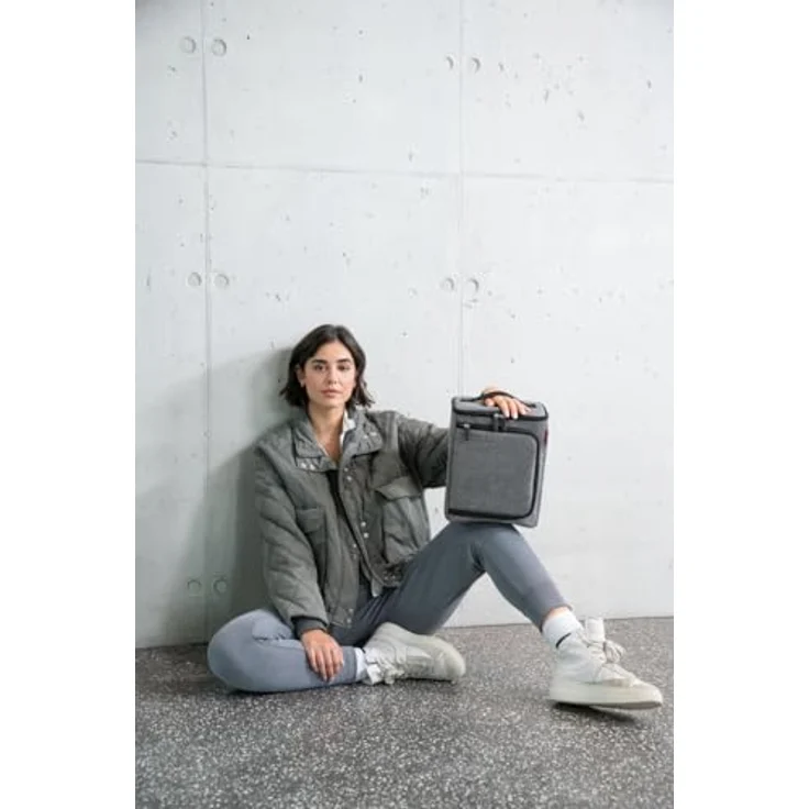 reisenthel Coolerbox Twist Silver, isolierte Kühlbox mit 7 l Volumen und starken Tragegriffen – Bild 4
