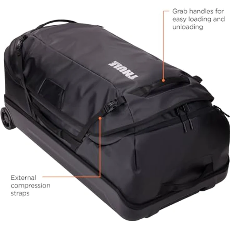 Thule, Koffer, Chasm, Schwarz, (125 l, XL) – Bild 5