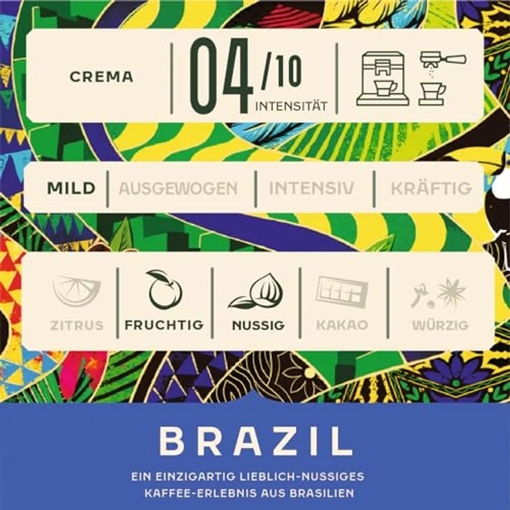 JACOBS Origins Brazil Kaffeebohnen mild, 1000 g - vollmundiges Aroma für Vollautomaten – Bild 3