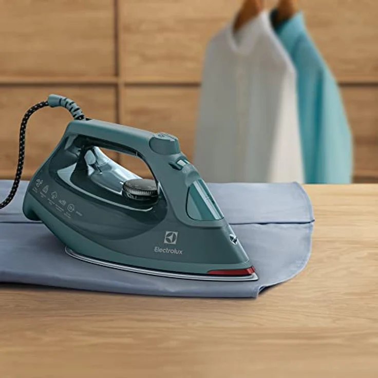 Electrolux Refine Bügeleisen 600 Modell E6SI1-6PG, Dampfbügeleisen, 3-Modus-automatische Abschaltung, Kratzfeste Bügelsohle, Selbstreinigend, Antikalkfunktion, 0.33L, 1,95m Kabel, 2600W, Kieferngrün – Bild 4