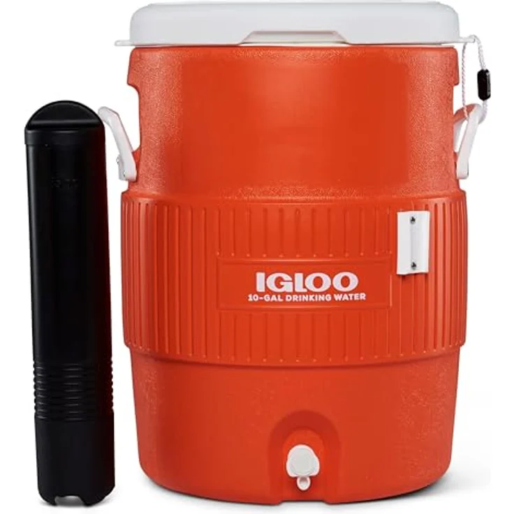 Igloo 42021 Getränkedosierer Seat-Top, 38 Liter, Isolierung, Polyethylen, 44 x 40 x 59 cm, orange – Bild 10