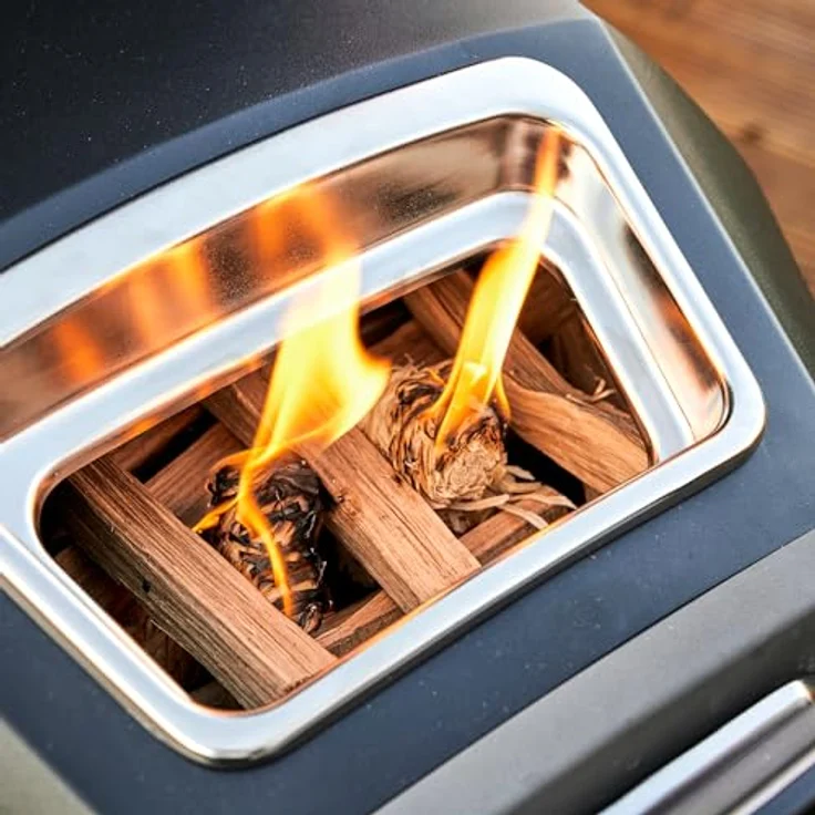 Ooni Karu 12G tragbarer Holz-, Holzkohle- oder Gasofen, Outdoor Pizzaofen, multi-brennstofffähig – Bild 8