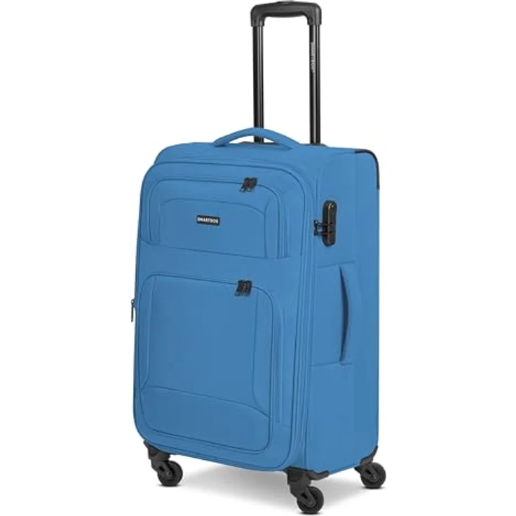 SMARTBOX Weichgepäck Check-in Koffer Edition 04 - Mittelgroßer Trolley 41 x 27 x 67 cm | 4 Rollen & Zahlenschloss | erweiterbar mit Dehnfalte | Leichtes 3,1 kg – Bild 1