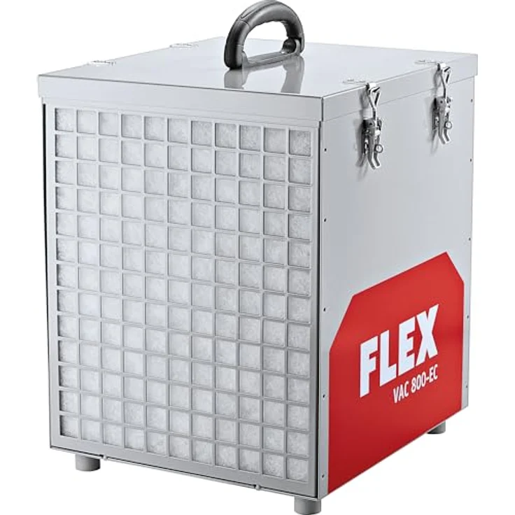 Flex-Tools 532859 VAC 800-EC Air Protect 14 SET, Gebäudeluftreiniger der Staubklasse M, Grün – Bild 2
