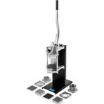 Royal Catering Multifunktionsschneider Gemüseschneider Pommesschneider Obstschneider 5 Messer, Aufschnittmaschine, Schwarz