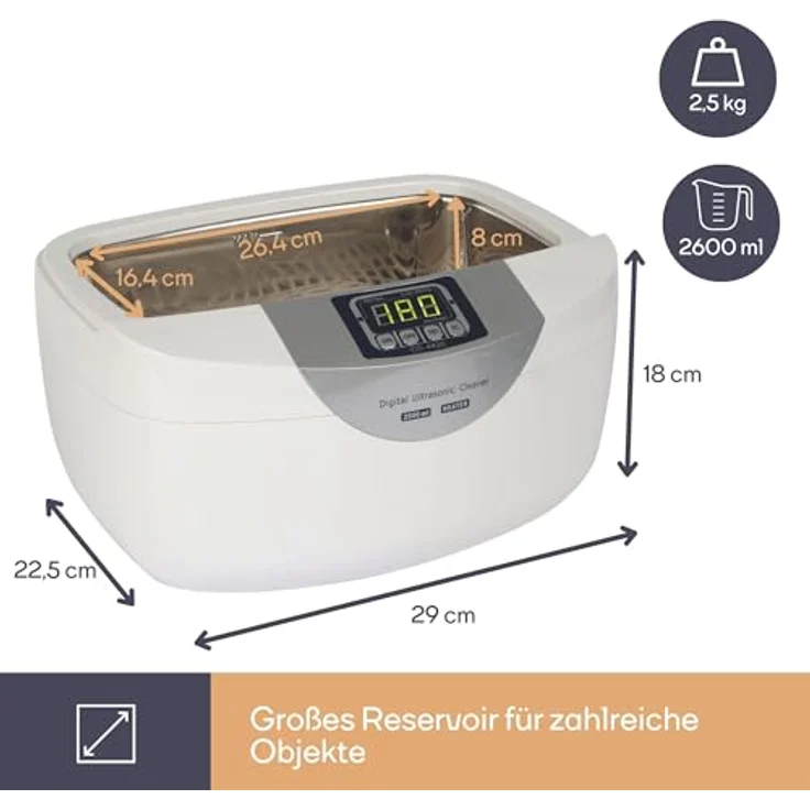 Velleman VTUSC3 Ultraschallreiniger – Bild 7