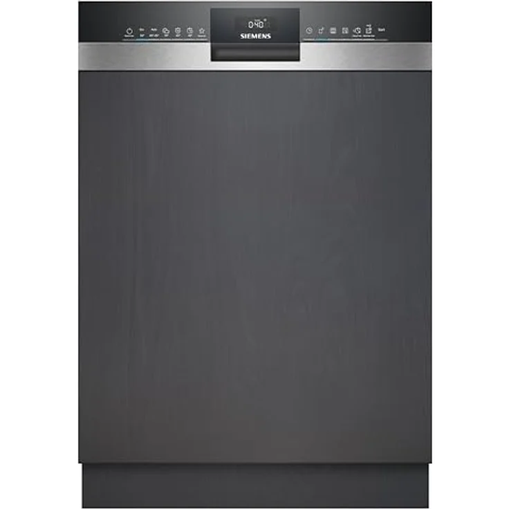 Siemens SN53ES04TE, Geschirrspüler mit 13 Maßgedecken, Klasse B, gebürsteter Stahl – Bild 1