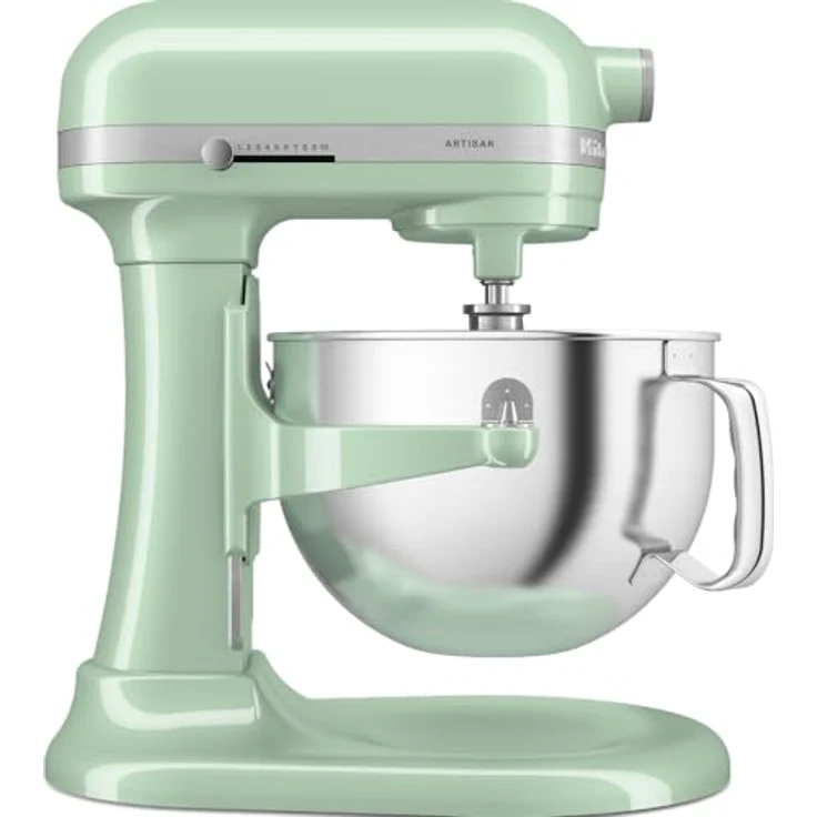 KitchenAid Küchenmaschine Artisan, Planetenrührwerk mit 2 silberbeschichteten Rührwerkzeugen, robustes Gehäuse – Bild 1
