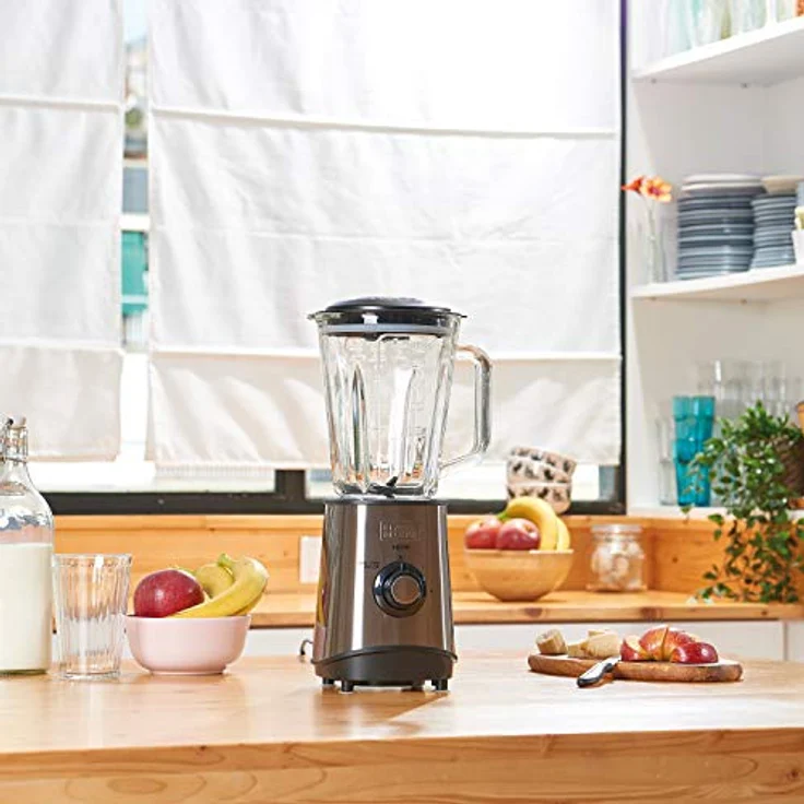 Black + Decker ES9120020B BXJB800E Blender, 800, Edelstahl, 1.5 liters, Nero, Acciaio – Bild 6