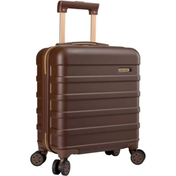 Cabin Max Anode 30L Handgepäck Koffer, Hartschale, leicht, 4 Räder, 45x36x20 cm, Braun, geeignet für Easyjet unter dem Sitz – Bild 1