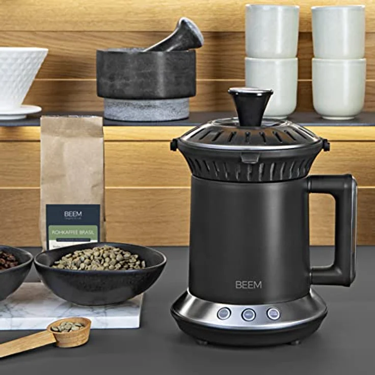 BEEM COFFEE-ROAST Set mit ROAST-PERFECT Kaffeeröster & ROHKAFFEE-BRASIL – Bild 5