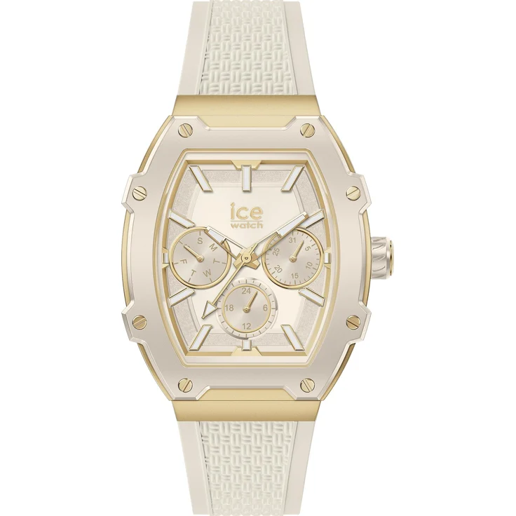 ICE Watch Armbanduhr Ice Boliday Almond Skin Small, zarter Mandelhaut-Ton, elegante und zeitlose Uhr – Bild 1