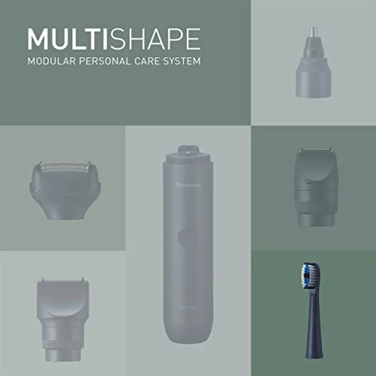 Panasonic ER-6CT01A303 Elektrischer Zahnbürstenkopf, kompatibel mit MULTISHAPE – Bild 2