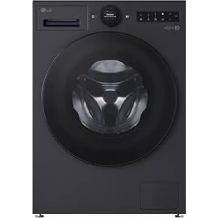 LG F4WX801YB, Frontlader Waschmaschine, 11 kg, A, 71 dB, 1350 RPM, Inverter Direct Drive, TurboWash 360°, AI Wash, Steam Technologie – Bild 2