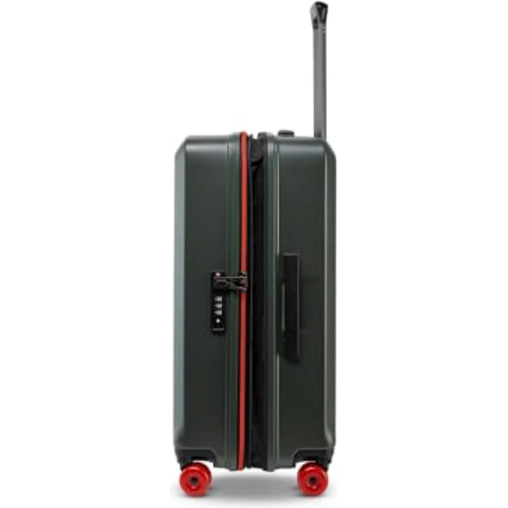Stratic Buzz 4 Rollen Trolley M 65 cm, oliv, 100% Polycarbonat mit Dehnfalte – Bild 5