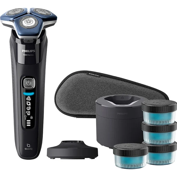 Philips S7000 Rasierer, Elektrorasierer mit SkinIQ Technologie, One Size – Bild 1