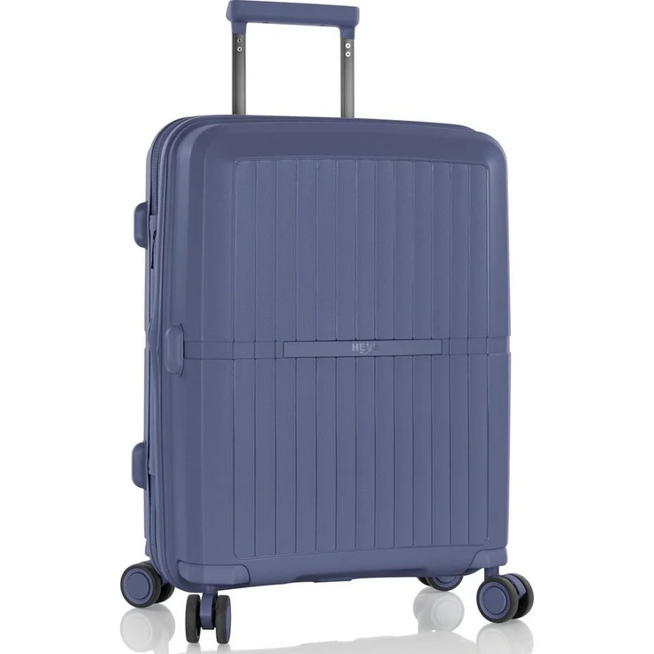Heys Hartschalen-Trolley AirLite, 53 cm, 4 Rollen, Handgepäck-Koffer mit TSA Schloss und Volumenerweiterung, schwarz – Bild 1