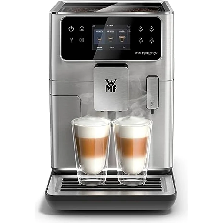 WMF Perfection 640 Kaffeevollautomat mit Milchsystem, 16 Getränkespezialitäten, Double Thermoblock, Edelstahl-Mahlwerk, Nutzerprofil Speicherung, Wifi – Bild 2