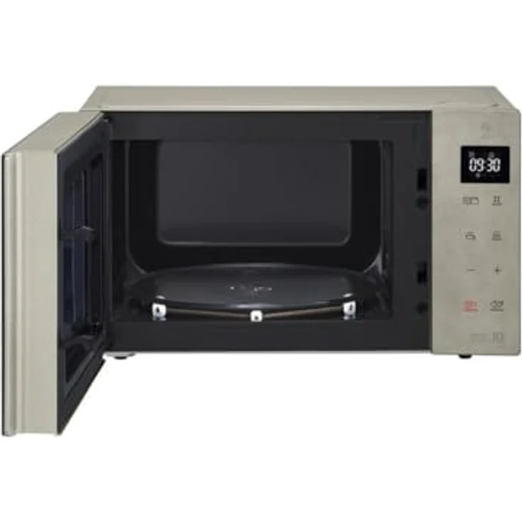 LG Electronics NeoChef MH 6535 GIS Mikrowelle mit Grill, 1000 Watt, 25 Liter Garraum, Digital display, Standgerät, Braun-Silber – Bild 4