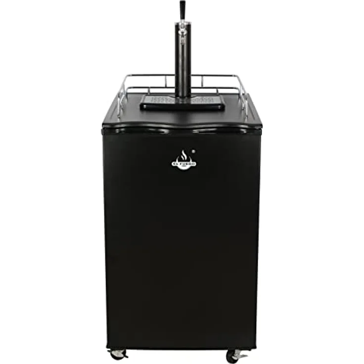 El Fuego Bierzapfanlage El Fuego® Bierfasskühler mit integrierter Zapfanlage, inkl. Gasflasche und Montageset