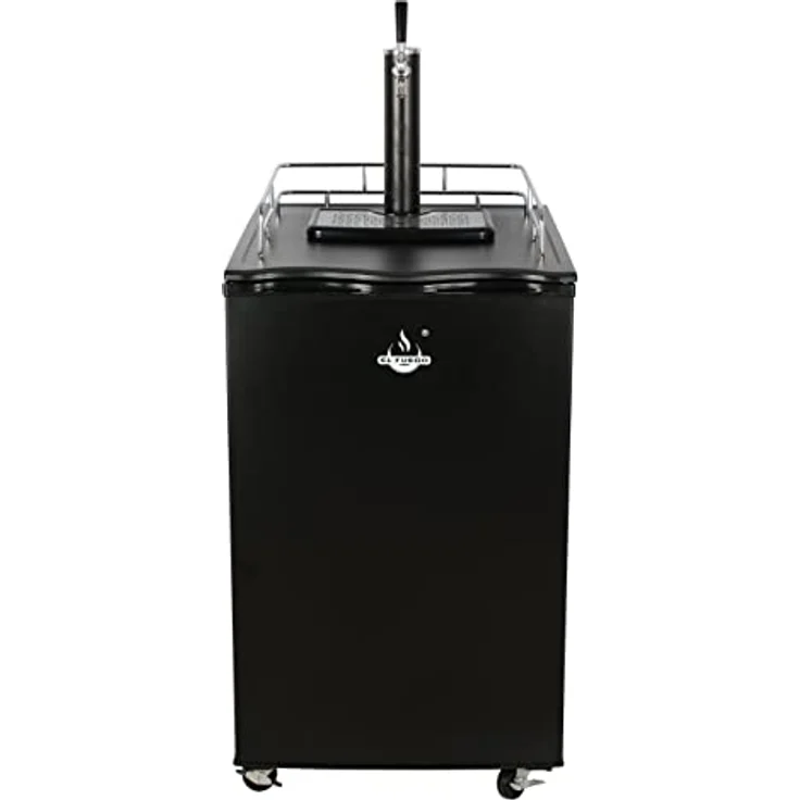 El Fuego Bierzapfanlage El Fuego® Bierfasskühler mit integrierter Zapfanlage, inkl. Gasflasche und Montageset – Bild 1