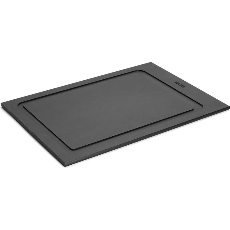 WOLL Schneidebrett Woll Cut & Serve, Holzpapierfaser, (1-St), FSC®-zertifiziert, spülmaschinenfest, mit Silikonfüßen - Natur – Bild 1