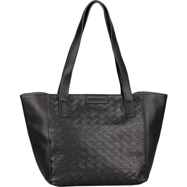 TOM TAILOR Shopper Mirenda, Großer Shopper mit Allover-Logoprägung und Kantenfarbe – Bild 4