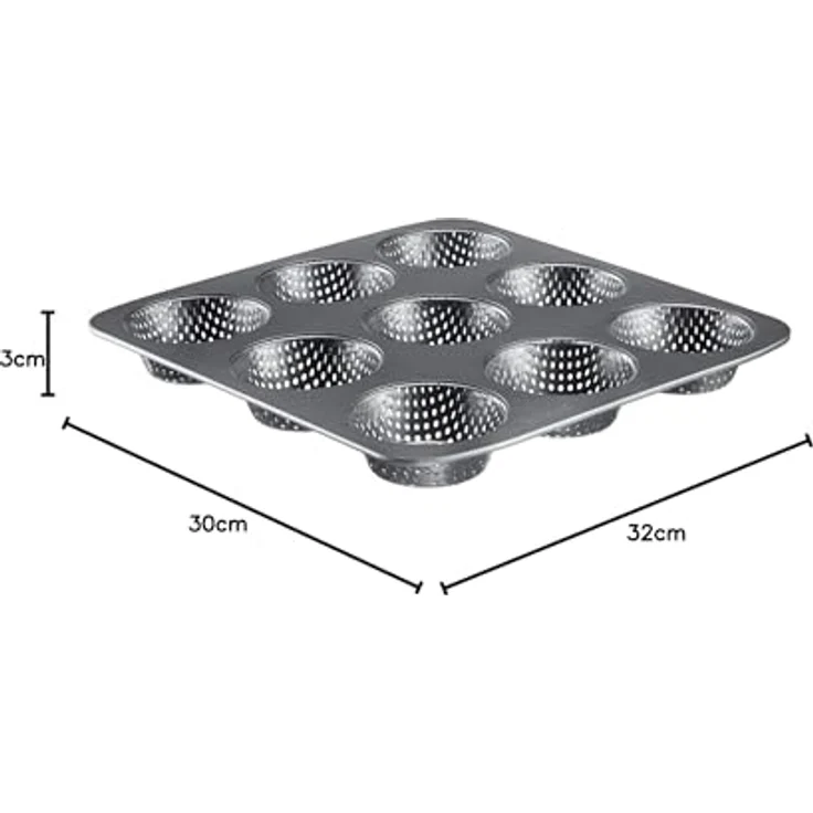 WESTMARK Brötchen Backform 9 Nester (105674) – Bild 15