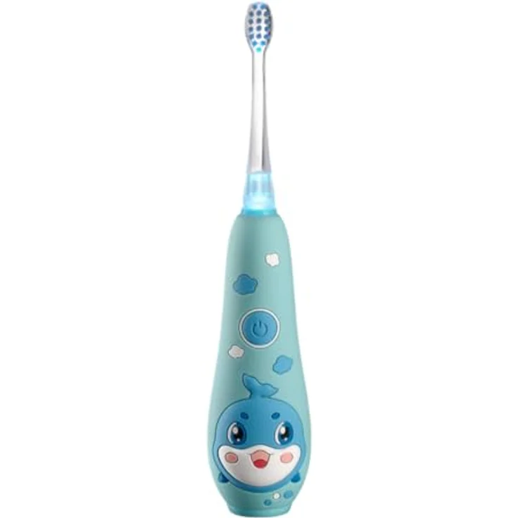 Concept Kido Smile ZK3020, elektrische Schallzahnbürste für Kinder 1-5 Jahre, blaue Farbe, sanfte und gründliche Zahnreinigung – Bild 1