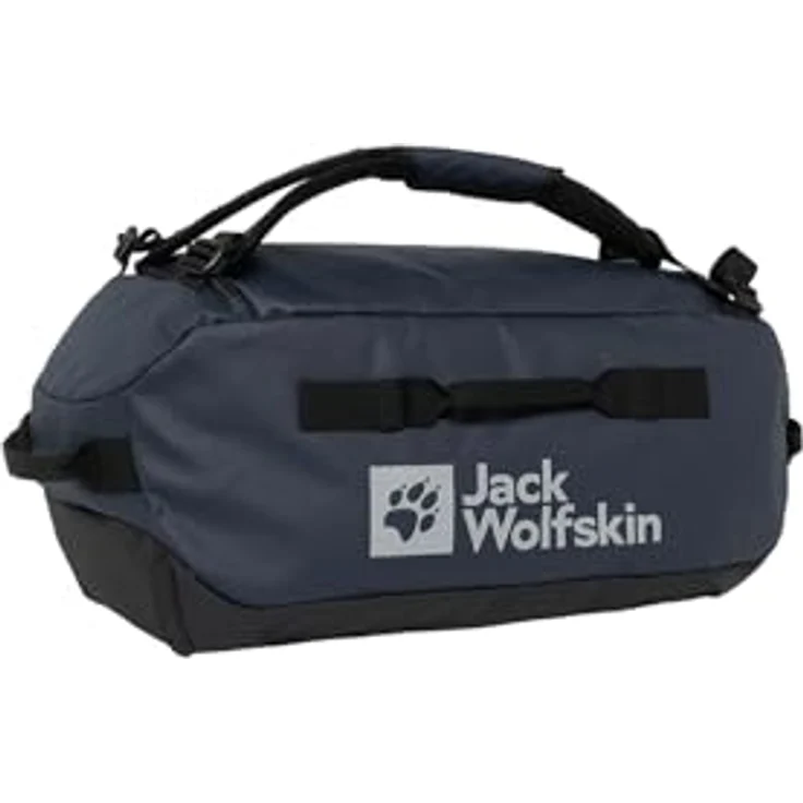 Jack Wolfskin All-In Duffle 35 Weekender Reisetasche, 58 cm, 100% Polyester, blau – Bild 2