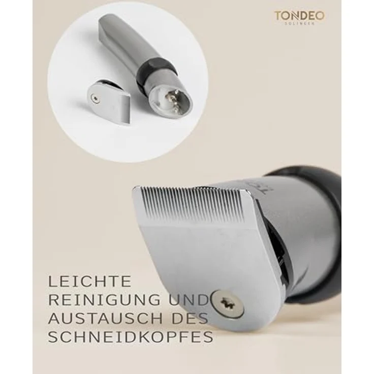 Tondeo Eco XS LITHIUM Profi Konturen Haarschneidemaschine Haarschneider 32530 – Bild 6