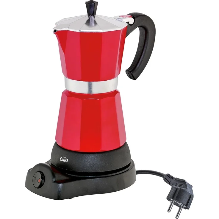 Cilio Classico, Espressokanne, Rot – Bild 1