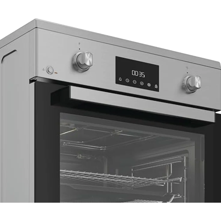 Hotpoint Ariston H6I8LMSAX, Freistehende Küche 60 x 60 cm mit Induktionsherd, Multifunktions-Umluftofen 72 l, Air Fry, Diamond Clean, Edelstahl – Bild 5